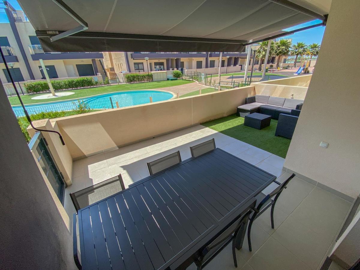皮拉尔－德拉奥拉达达Higuericas 411 - Planta Baja - Vista Piscina - Cerca Playa公寓 外观 照片